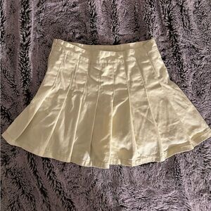 Cream Jean Women's Skort